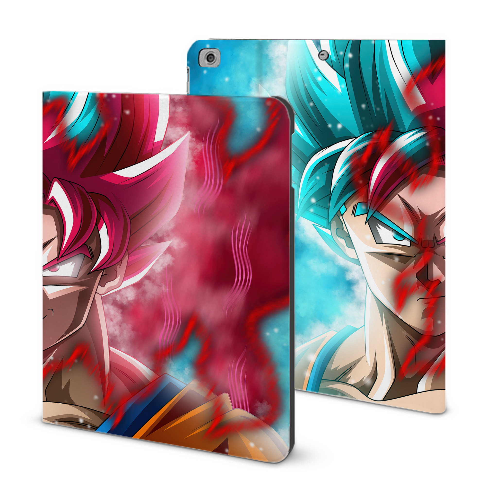 （画像用） ドラゴンボール DRAGON BALL IPad ケース ブック型 PUレザー TPU 耐衝撃 軽量 薄型 ペン収納なし 全面保護 IPad 各モデル対応